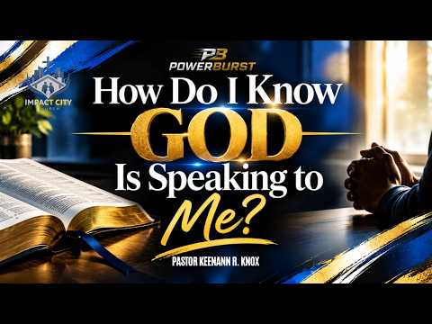 How Do I Know God Is Speaking to Me?